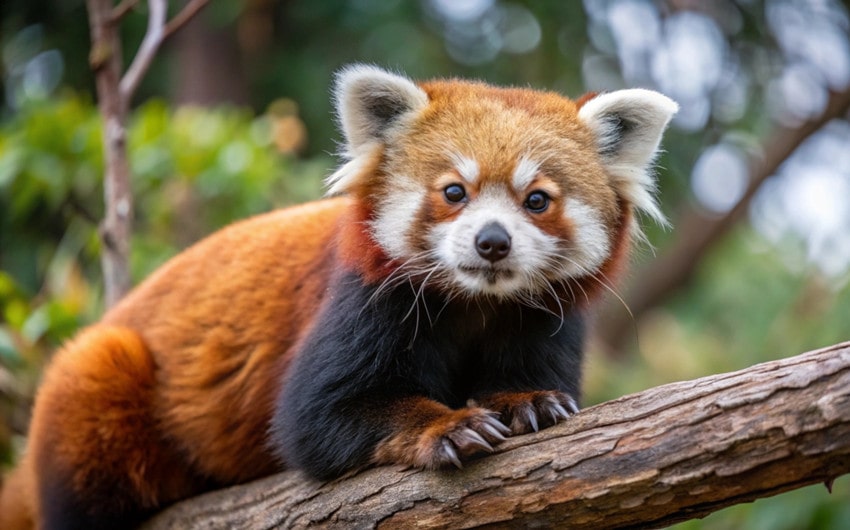 red panda facts